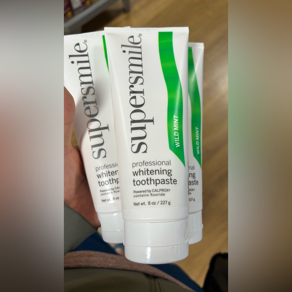Supersmile toothpaste 3 packs